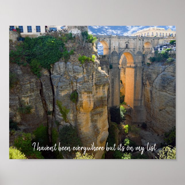 Ich war nicht überall, aber es steht auf meiner Li Poster (Vorne)