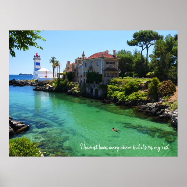 Ich war nicht überall, aber es steht auf meiner Li Poster (Vorne)