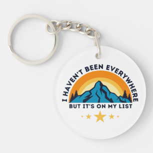 Ich war nicht überall, aber es steht auf meiner Li Schlüsselanhänger