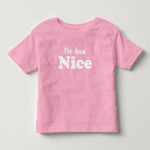 Ich war niedliche Weihnachten in Nizza Kleinkind T-shirt