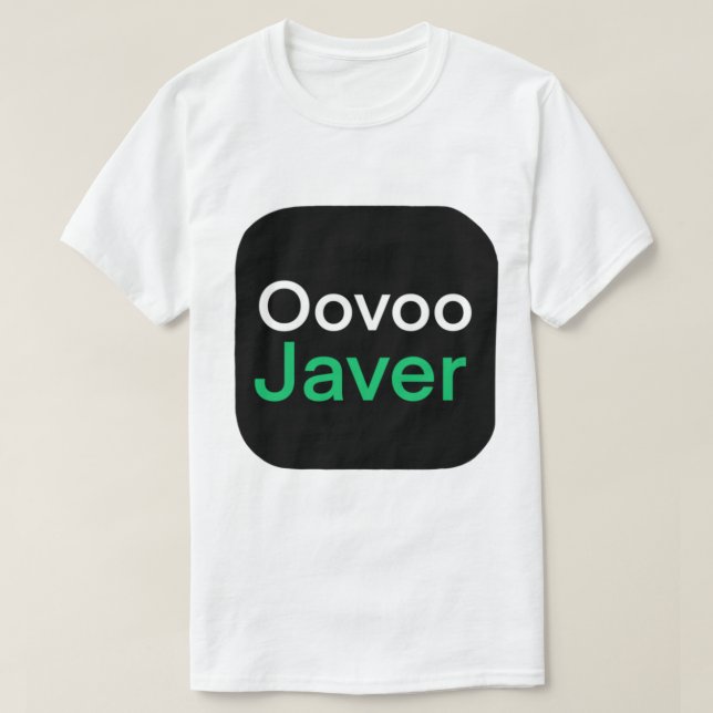 Ich war noch nie bei Oovoo Javer Vine T-Shirt (Design vorne)