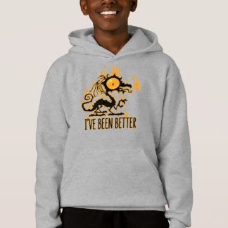 Ich war schon mal besser mit knusprigem Drachen ve Hoodie