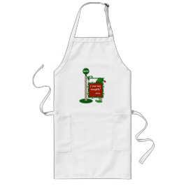 "Ich war sehr unartig" oder "gut" Weihnachten Lange Schürze