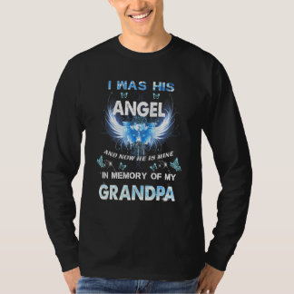 Ich war sein Engel und jetzt ist er mein Gedächtni T-Shirt