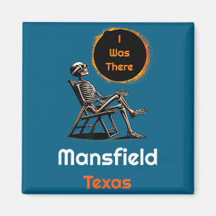 Ich war Sonnenfinsternis Mansfield Texas dort Magnet