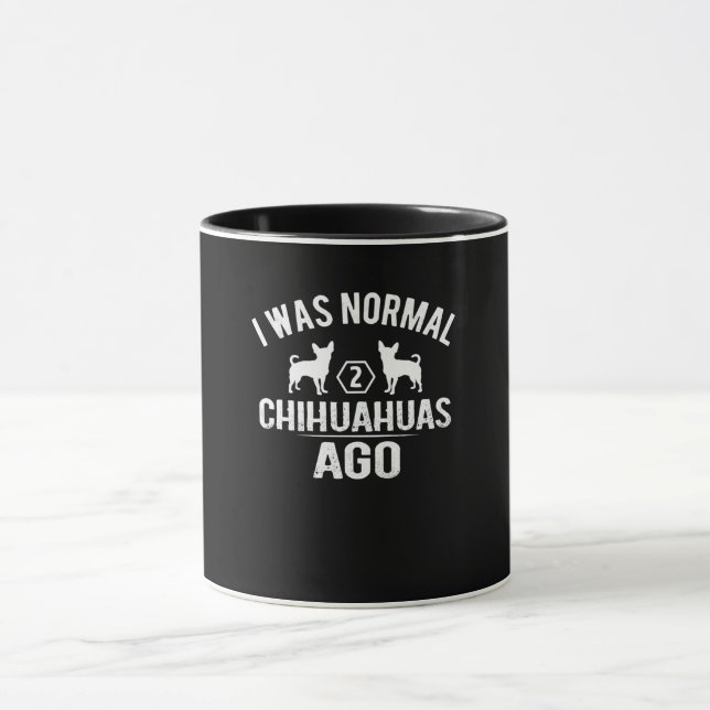 Ich war vor Chihuahuas normal Tasse (Zentrum)
