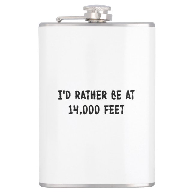 Ich wäre eher auf 3.000 Meter Flachmann (Vorderseite)