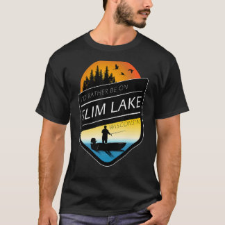 Ich wäre eher auf dem flachen Wisconsin-See T-Shirt
