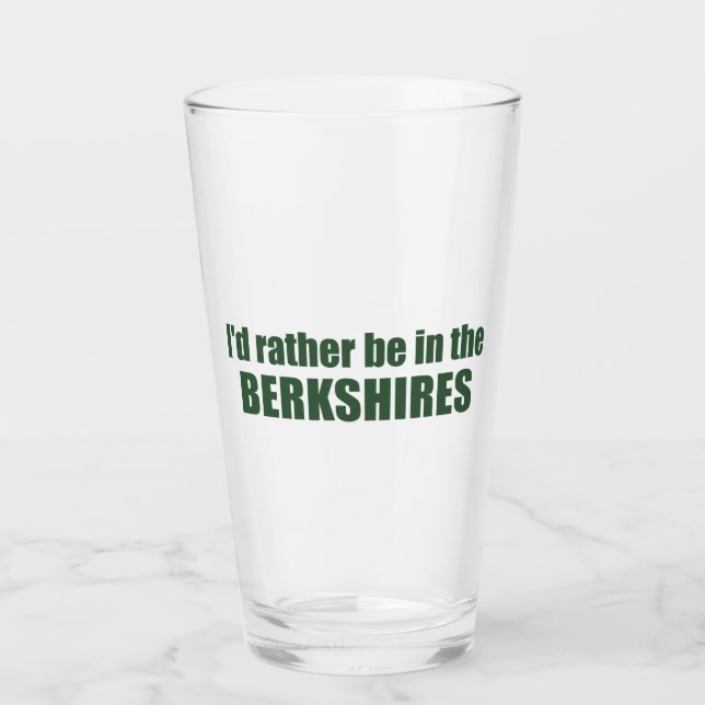 Ich wäre eher auf den Berkshires Glas (Vorderseite)