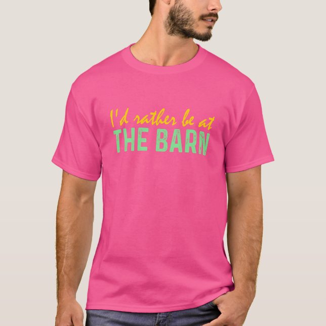 Ich wäre eher beim Trainer des Pferdebesitzers T-Shirt (Vorderseite)