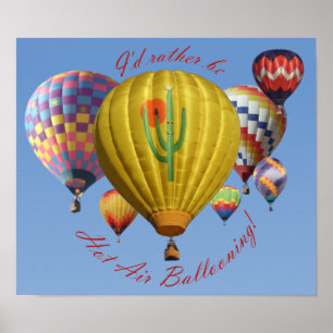 Ich wäre eher ein Heißluftballonposter Poster
