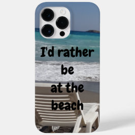 Ich wäre eher im Beach-Sessel Custom. Case-Mate iPhone 14 Pro Max Hülle