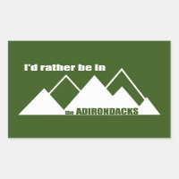 Ich wäre eher im Berg der Adirondacks