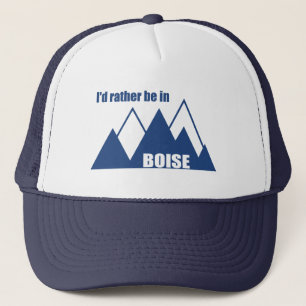 Ich wäre eher im Boise Idaho Mountain Truckerkappe