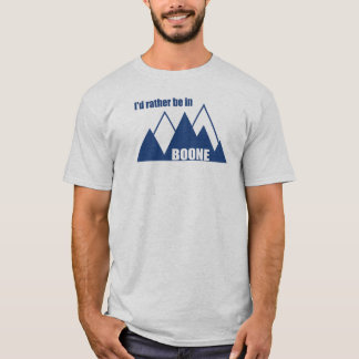 Ich wäre eher im Boone North Carolina Mountain T-Shirt