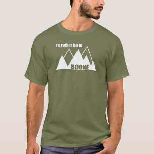 Ich wäre eher im Boone North Carolina Mountain T-Shirt