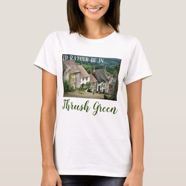 Ich wäre eher im Grünen T - Shirt (Vorderseite)