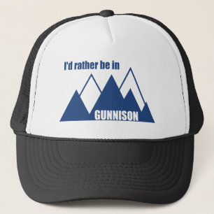 Ich wäre eher im Gunnison Colorado Mountain Truckerkappe