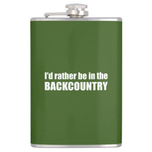 Ich wäre eher im Hinterland Flachmann