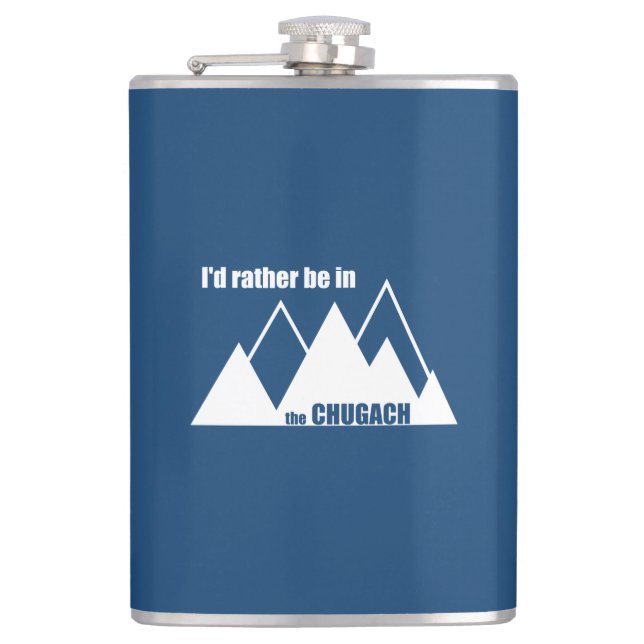 Ich wäre eher im Schugachberg. Flachmann (Vorderseite)