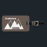 Ich wäre eher im Sedona-Berg Gepäckanhänger<br><div class="desc">Sedona Arizona ist ein Paradies aus roten Felsenbuten,  steilen Schluchten und Kiefernwäldern. Und die beste Kunstgemeinde überall!</div>