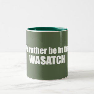Ich wäre eher im Waschsalon Zweifarbige Tasse