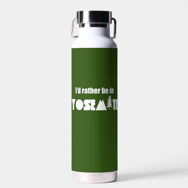 Ich wäre eher im Yosemite-Nationalpark Trinkflasche (Vorne)
