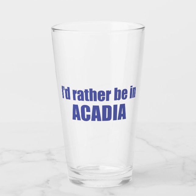 Ich wäre eher in Acadia Glas (Vorderseite)