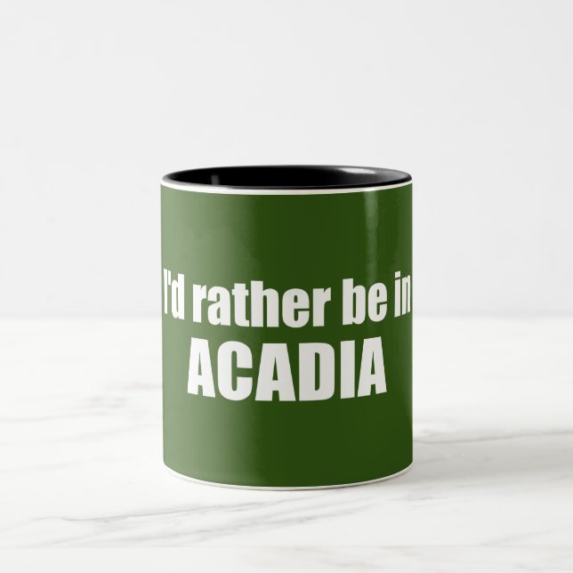 Ich wäre eher in Acadia Zweifarbige Tasse (Mittel)