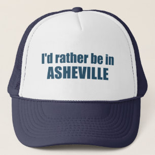 Ich wäre eher in Asheville North Carolina Truckerkappe