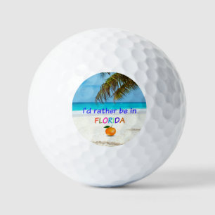 Ich wäre eher in Florida, Golfball