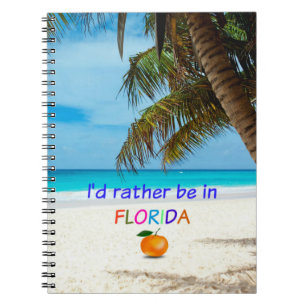 Ich wäre eher in Florida Notizblock