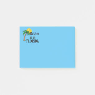 Ich wäre eher in Florida Post-it Klebezettel