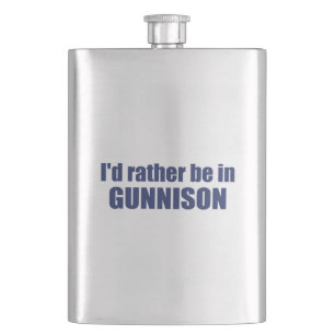 Ich wäre eher in Gunnison Colorado. Flachmann