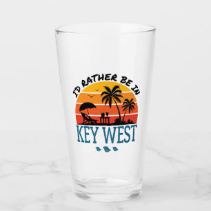 Ich wäre eher in Key West Florida Keys Glas