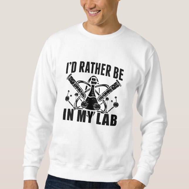 Ich wäre eher in meinem Labrador Laboratorium Tech Sweatshirt (Vorderseite)