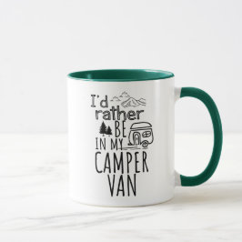 Ich wäre eher in meiner Camper Van Coffee Tasse
