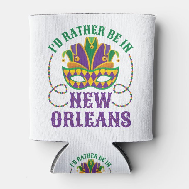 Ich wäre eher in New Orleans Dosenkühler (Vorderseite)