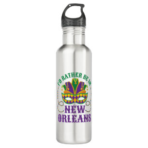 Ich wäre eher in New Orleans Edelstahlflasche