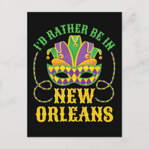 Ich wäre eher in New Orleans Postkarte