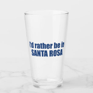 Ich wäre eher in Santa Rosa Kalifornien Glas
