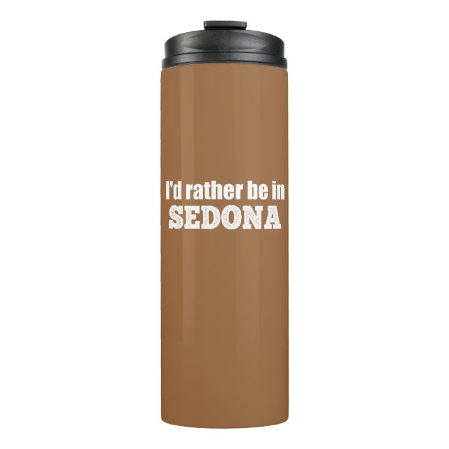 Ich wäre eher in Sedona Thermosbecher (Vorderseite)