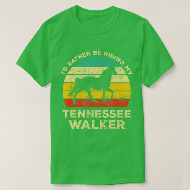 Ich wäre eher mit meinem Tennessee-Wanderpferd T-Shirt (Design vorne)