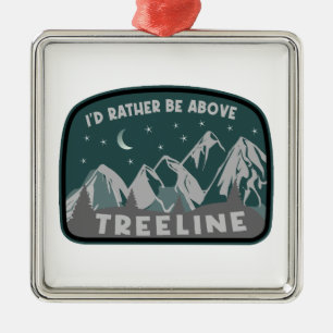 Ich wäre eher über Treeline Ornament Aus Metall