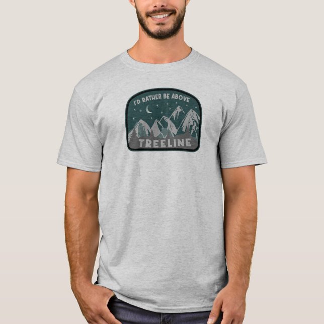Ich wäre eher über Treeline T-Shirt (Vorderseite)