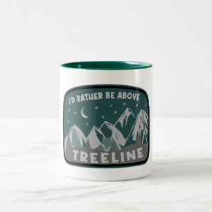 Ich wäre eher über Treeline Zweifarbige Tasse