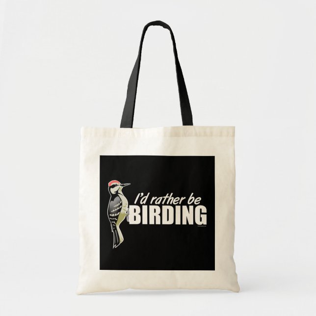 Ich wäre eher Vogelbeobachtung Tragetasche (Vorne)