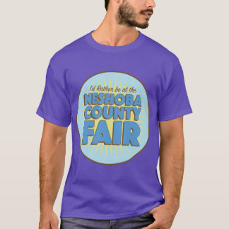 Ich wäre lieber auf der Neshoba County Fair T-Shirt