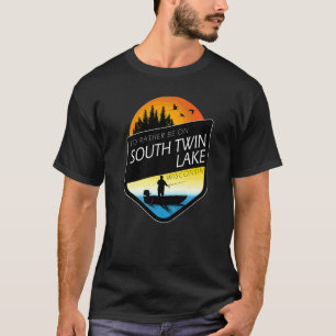 Ich wäre lieber auf South Twin Lake Wisconsin beim T-Shirt
