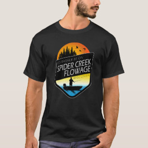 Ich wäre lieber auf Spider Creek Flowage Wisconsin T-Shirt